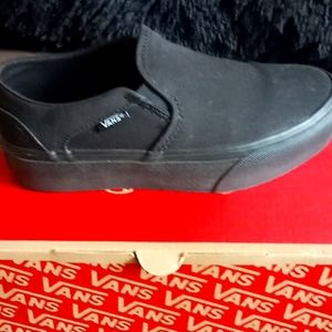 Platform Black Vans